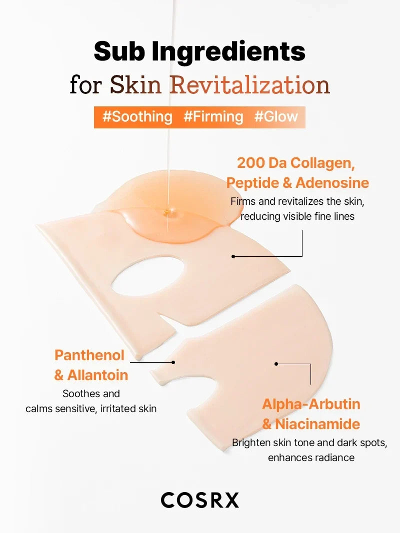 COSRX 5 PDRN Hyaluronic Acid Vital Hydrating Hydrogel Mask