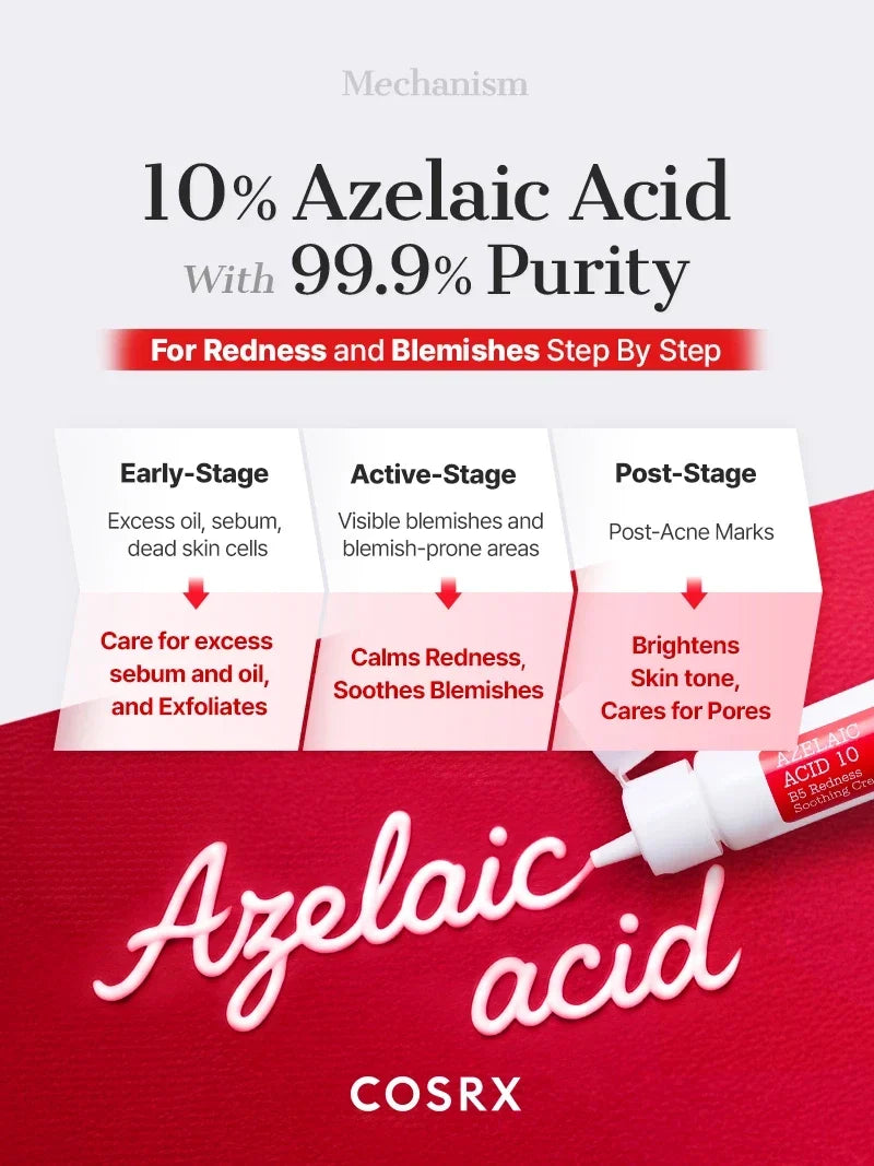 COSRX Azelaic Acid 10 B5 Redness Soothing Cream