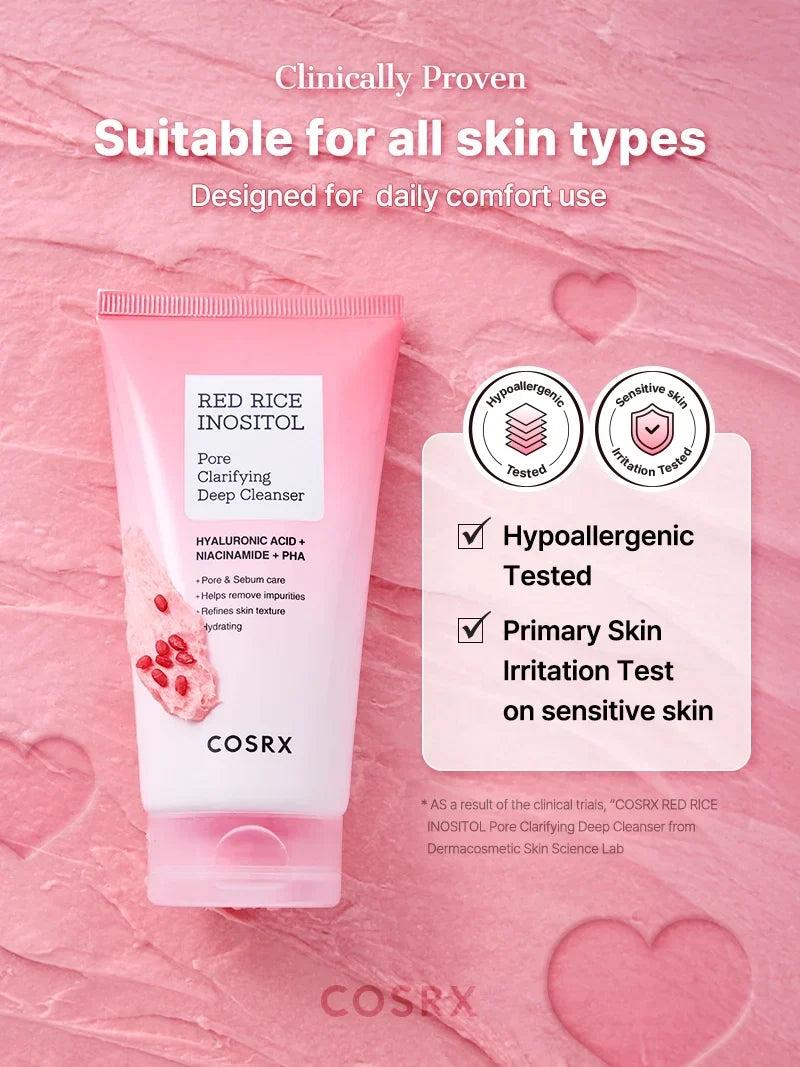 COSRX RED RICE INOSITOL Pore Clarifying Deep Cleanser
