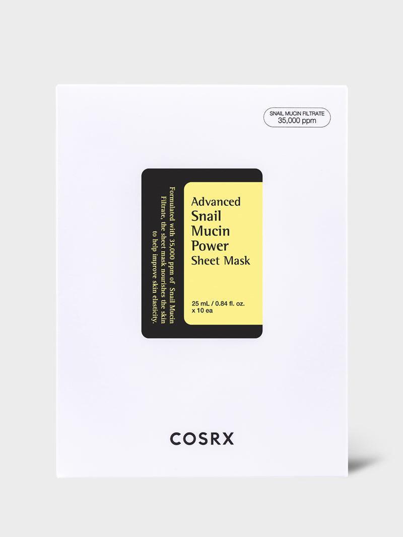 Advanced Snail Mucin Power Sheet Mask 10 Sheets I9